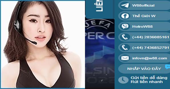 Những cách thức liên hệ trực tuyến W88